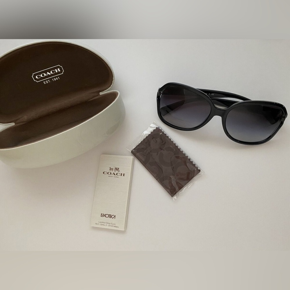Coach Women's Sunglasses HC 8088 L927 Selma Z 500211 Black